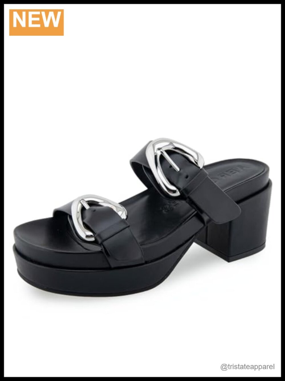 Genuine Leather Block Heel Ankle Strap Sandals Formal Event